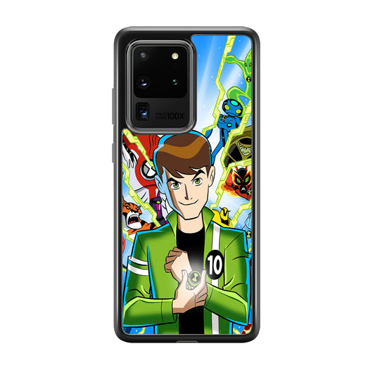 Ben 10 Ben Tennyson Omnitrix Style Samsung Galaxy S20 Ultra Case