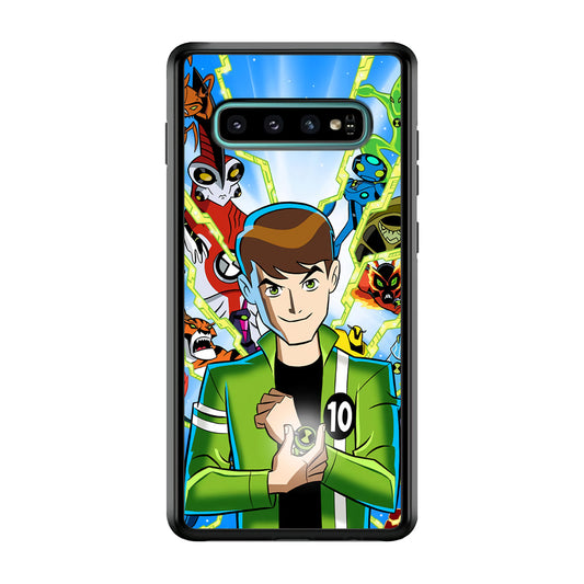 Ben 10 Ben Tennyson Omnitrix Style Samsung Galaxy S10 Case