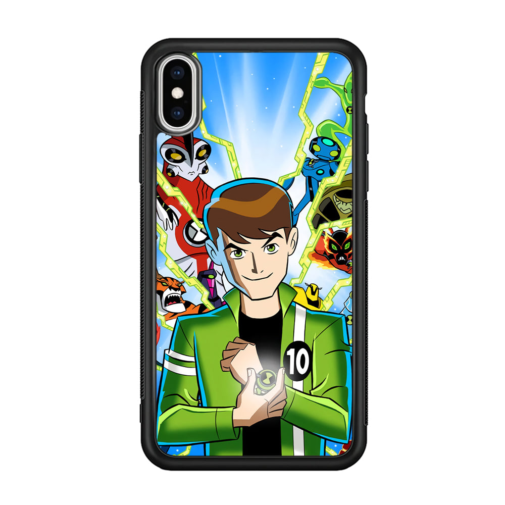 Ben 10 Ben Tennyson Omnitrix Style iPhone XS Case