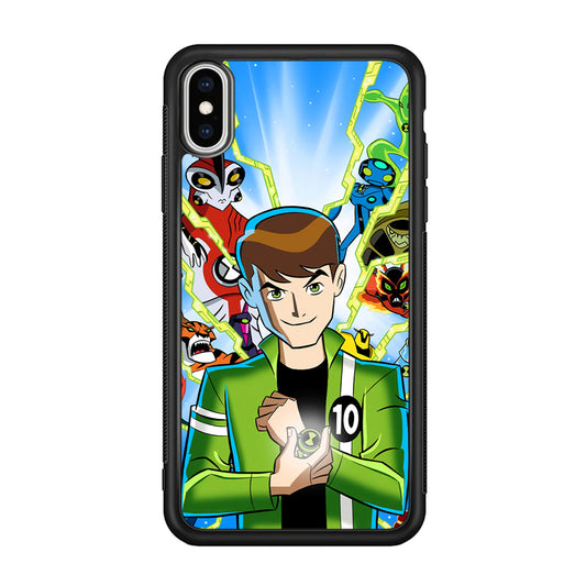 Ben 10 Ben Tennyson Omnitrix Style iPhone XS Case