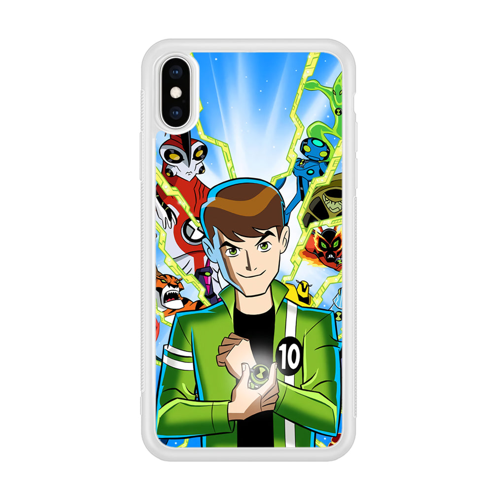 Ben 10 Ben Tennyson Omnitrix Style iPhone X Case