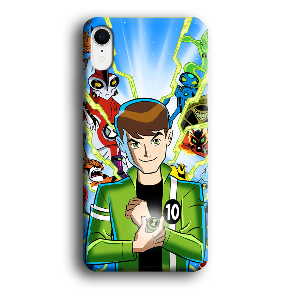 Ben 10 Ben Tennyson Omnitrix Style iPhone XR Case