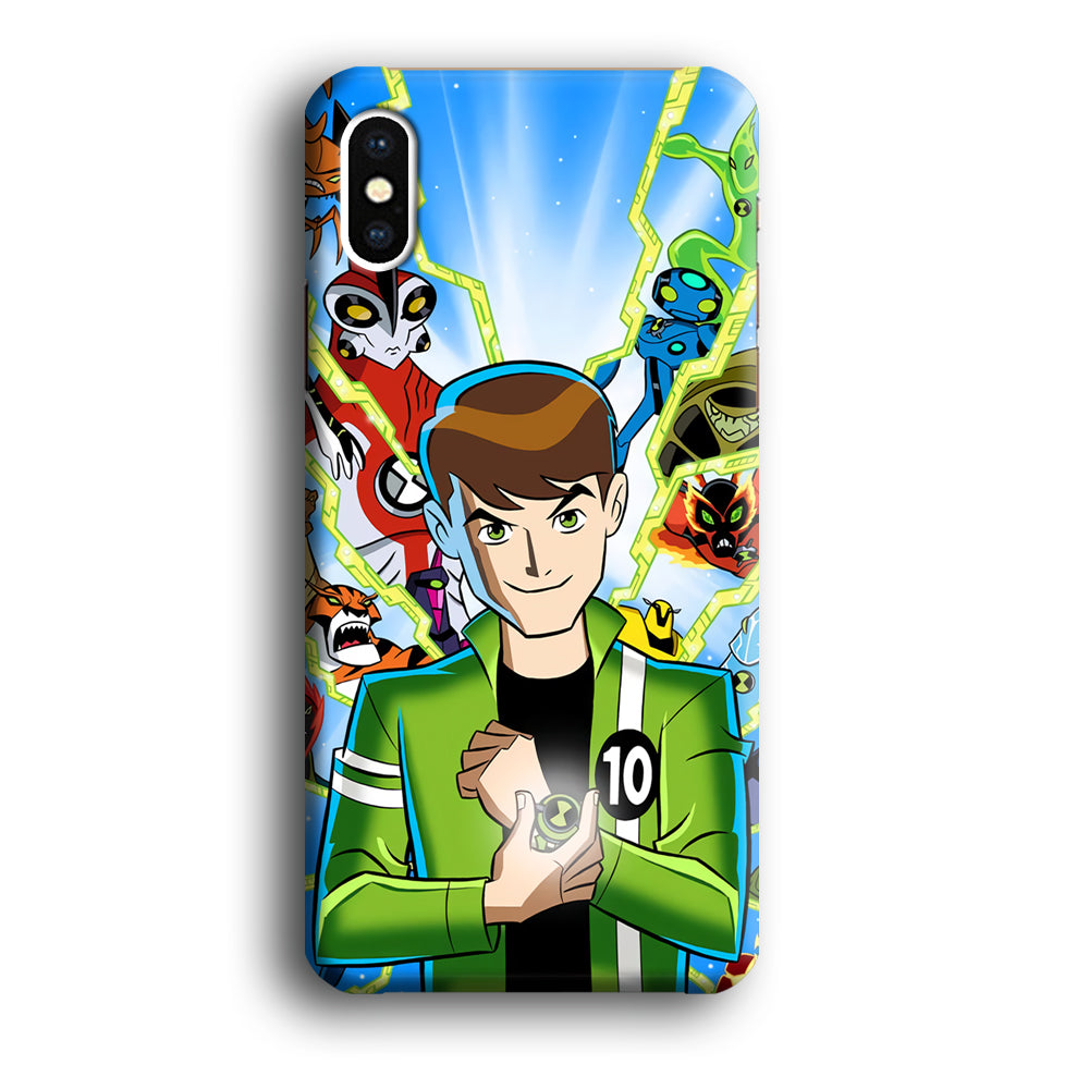 Ben 10 Ben Tennyson Omnitrix Style iPhone XS Case