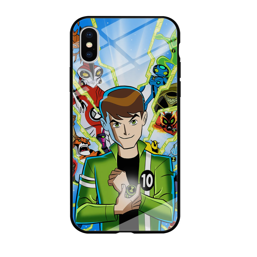 Ben 10 Ben Tennyson Omnitrix Style iPhone XS Case