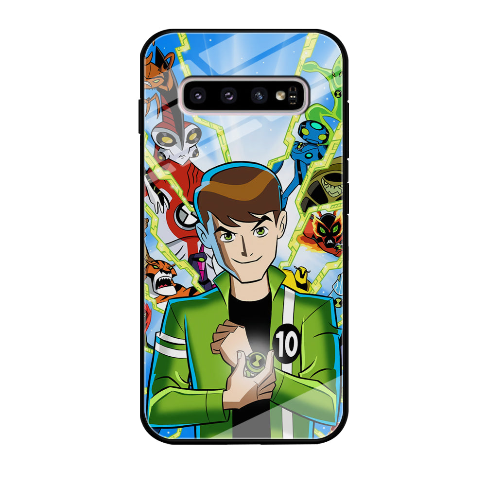 Ben 10 Ben Tennyson Omnitrix Style Samsung Galaxy S10 Case