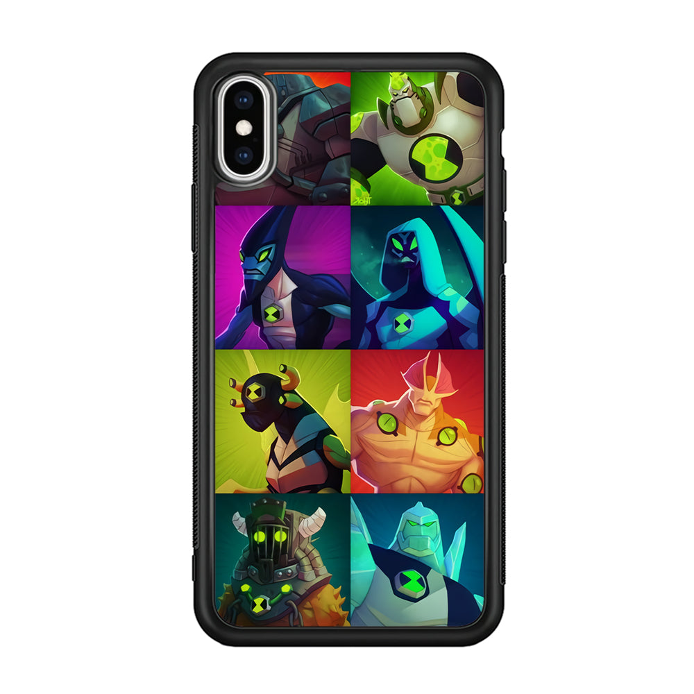 Ben 10 Collage Hero iPhone XS Case