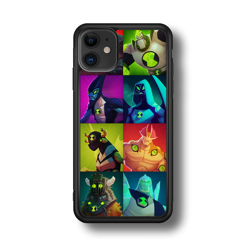 Ben 10 Collage Hero iPhone 11 Case