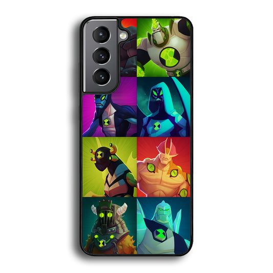 Ben 10 Collage Hero Samsung Galaxy S21 Plus Case - Carneyforia