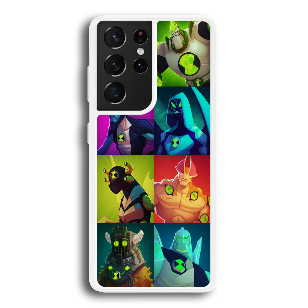 Ben 10 Collage Hero Samsung Galaxy S21 Ultra Case