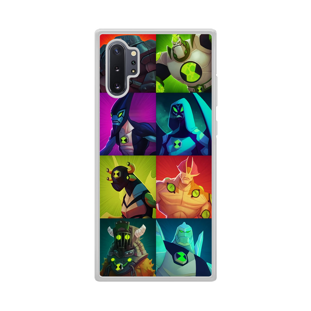 Ben 10 Collage Hero Samsung Galaxy Note 10 Plus Case