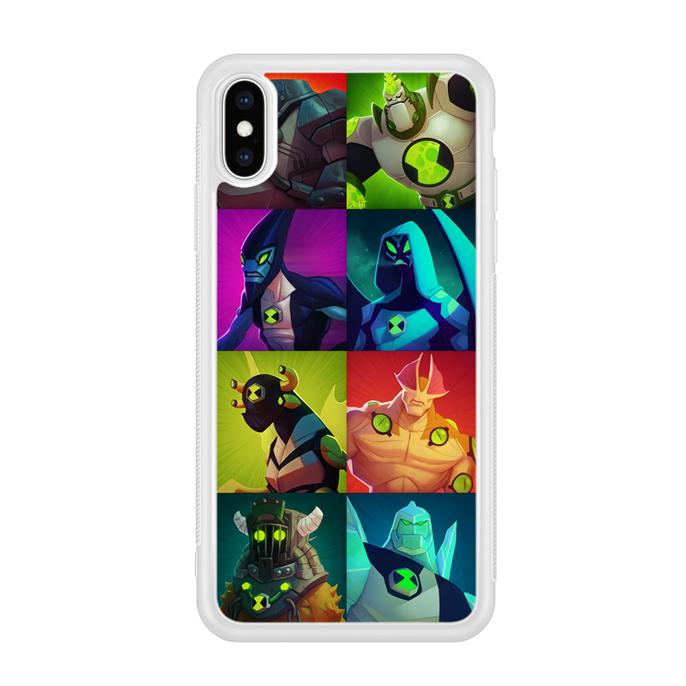 Ben 10 Collage Hero iPhone XS Case