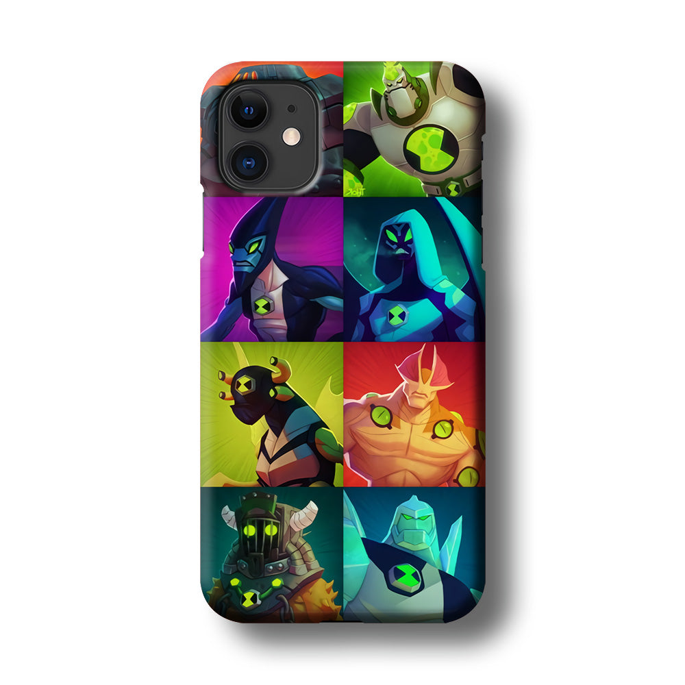 Ben 10 Collage Hero iPhone 11 Case