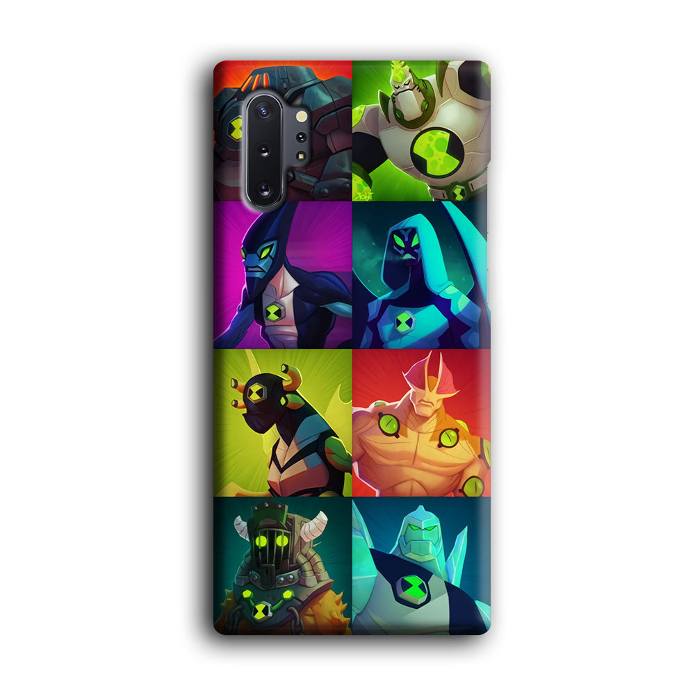 Ben 10 Collage Hero Samsung Galaxy Note 10 Plus Case