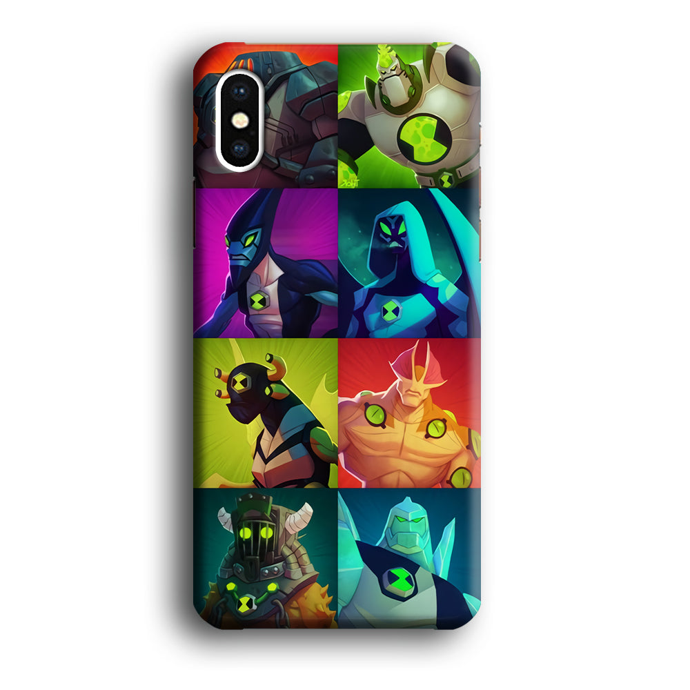 Ben 10 Collage Hero iPhone XS Case