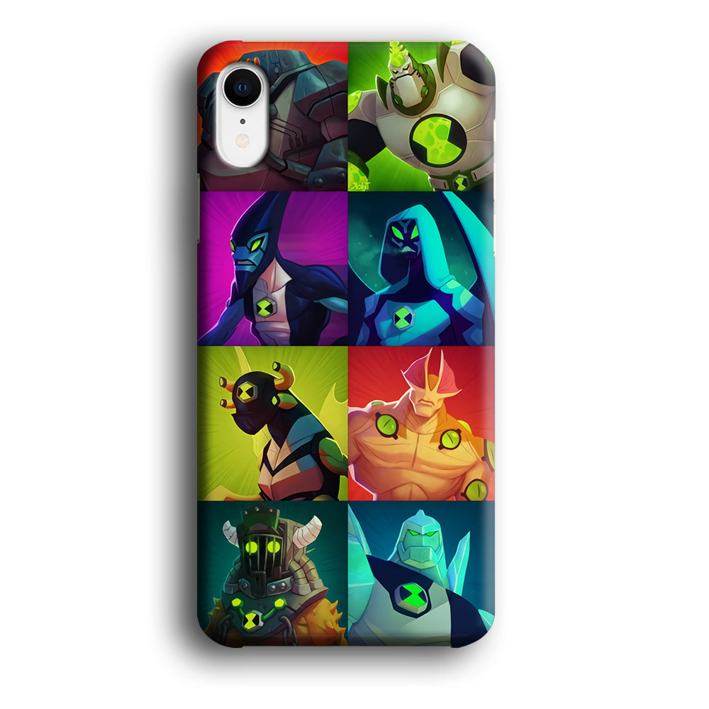 Ben 10 Collage Hero iPhone XR Case