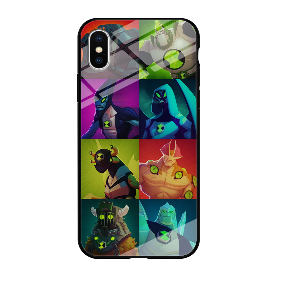 Ben 10 Collage Hero iPhone XS Case