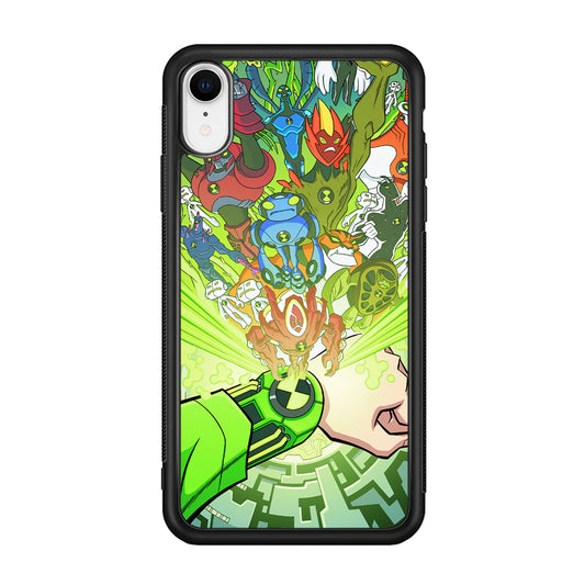 Ben 10 Omnitrix All Hero iPhone XR Case