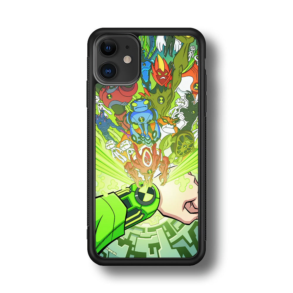 Ben 10 Omnitrix All Hero iPhone 11 Case