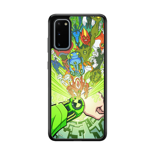 Ben 10 Omnitrix All Hero Samsung Galaxy S20 Case