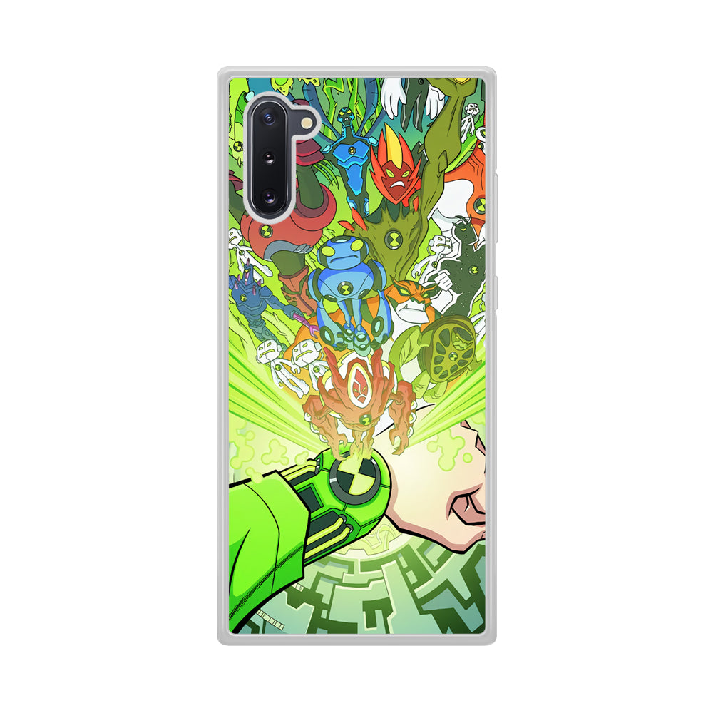 Ben 10 Omnitrix All Hero Samsung Galaxy Note 10 Case