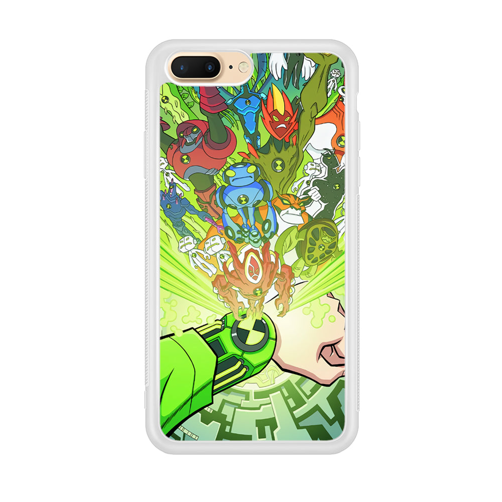 Ben 10 Omnitrix All Hero iPhone 8 Plus Case