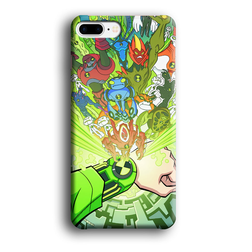 Ben 10 Omnitrix All Hero iPhone 8 Plus Case