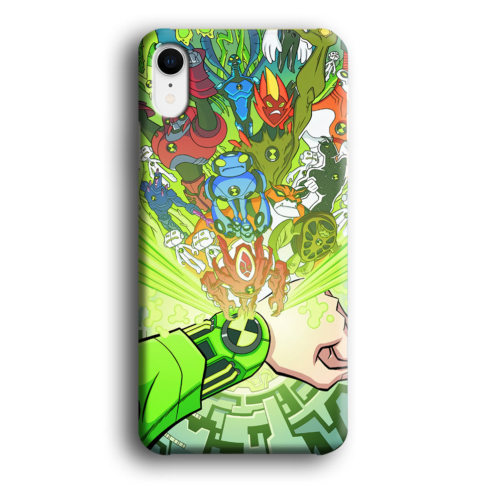 Ben 10 Omnitrix All Hero iPhone XR Case