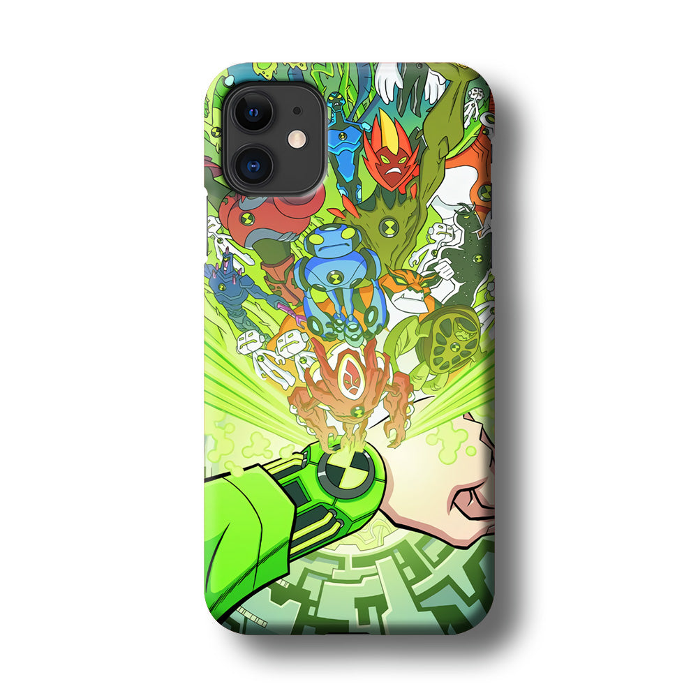 Ben 10 Omnitrix All Hero iPhone 11 Case