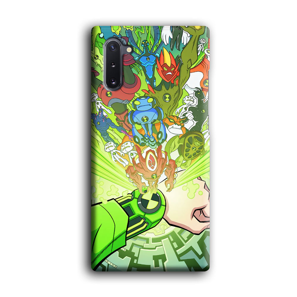 Ben 10 Omnitrix All Hero Samsung Galaxy Note 10 Case