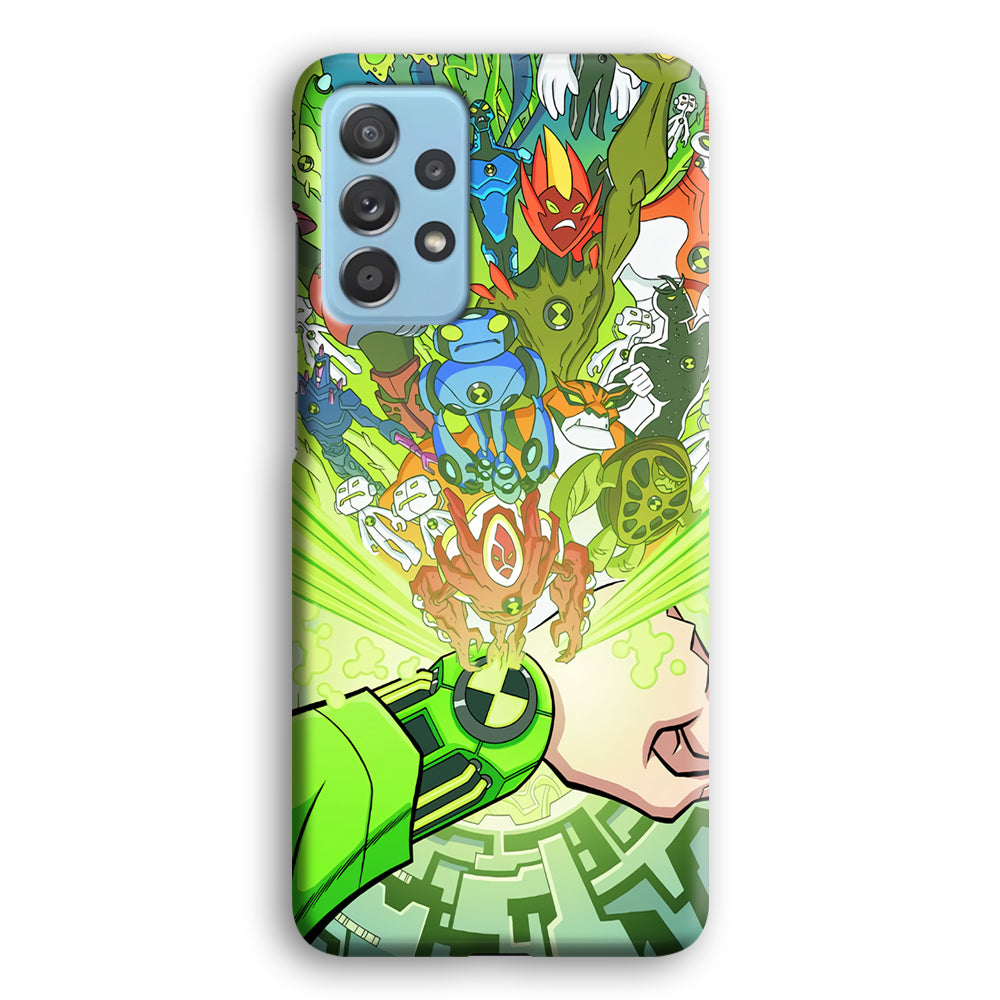 Ben 10 Omnitrix All Hero Samsung Galaxy A52 Case