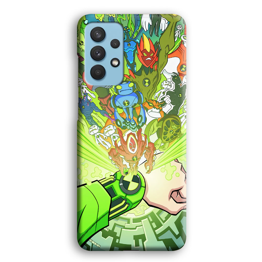 Ben 10 Omnitrix All Hero Samsung Galaxy A32 Case