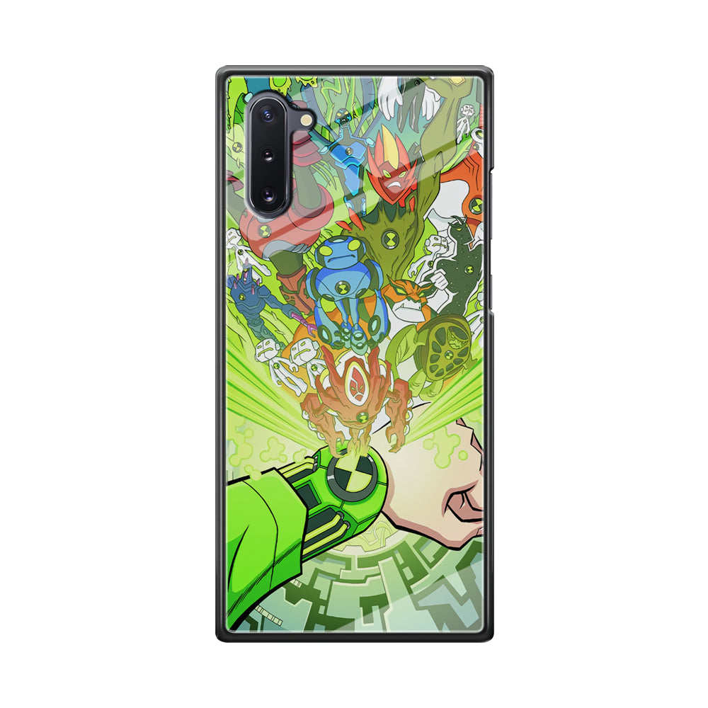 Ben 10 Omnitrix All Hero Samsung Galaxy Note 10 Case