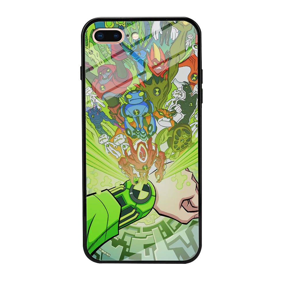 Ben 10 Omnitrix All Hero iPhone 8 Plus Case