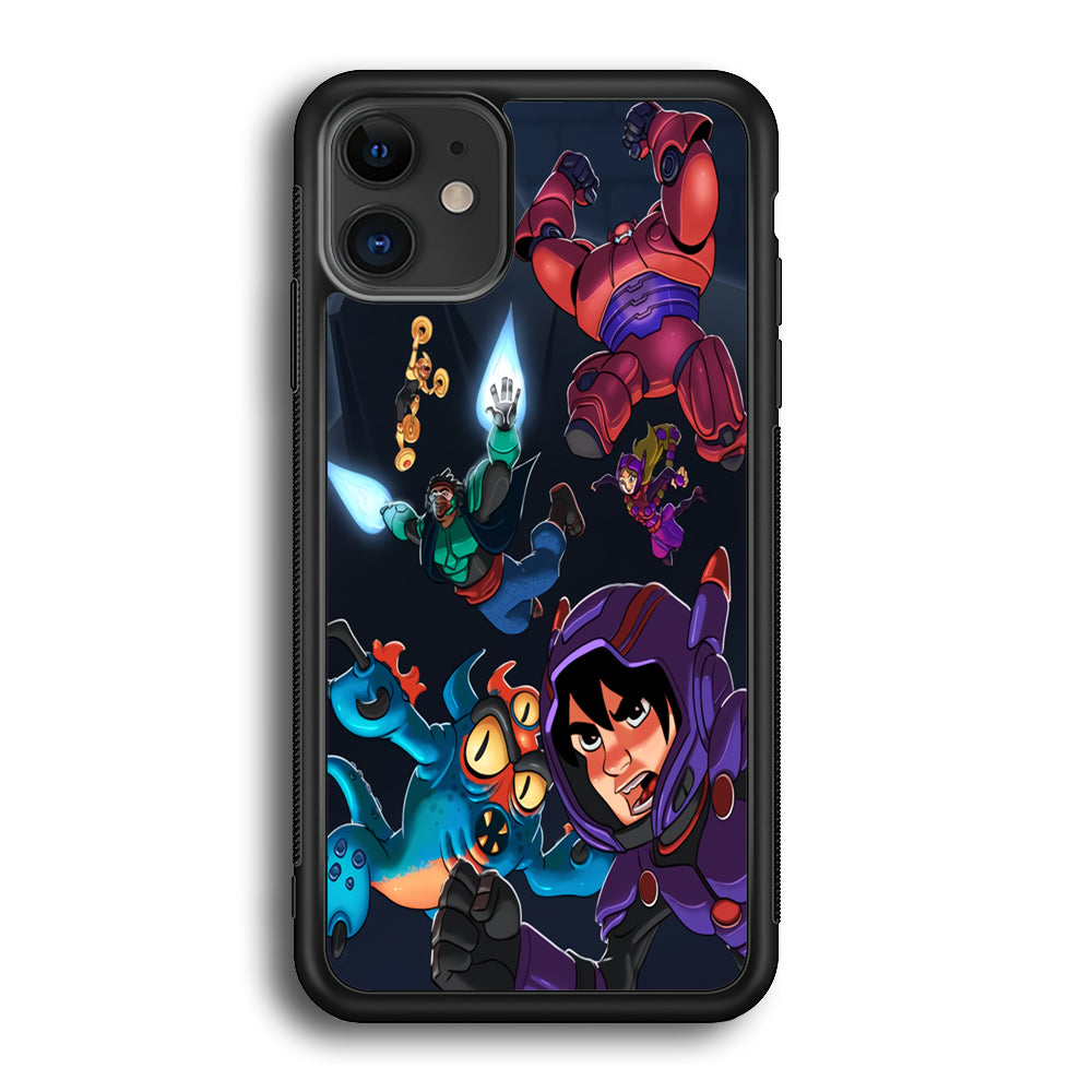 Big 6 Hero Battle Moment iPhone 12 Case