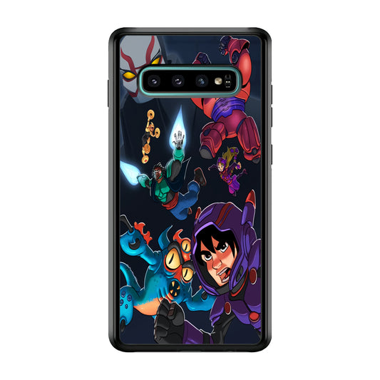 Big 6 Hero Battle Moment Samsung Galaxy S10 Plus Case