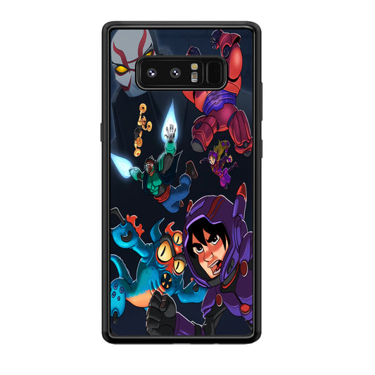 Big 6 Hero Battle Moment Samsung Galaxy Note 8 Case