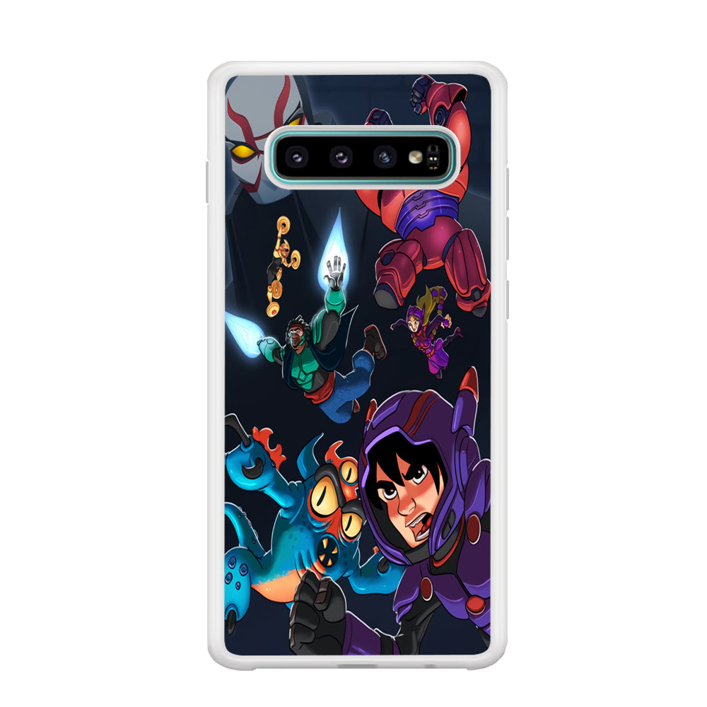 Big 6 Hero Battle Moment Samsung Galaxy S10 Case