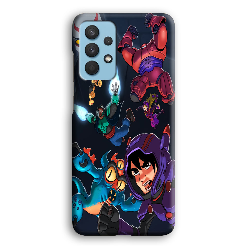 Big 6 Hero Battle Moment Samsung Galaxy A32 Case