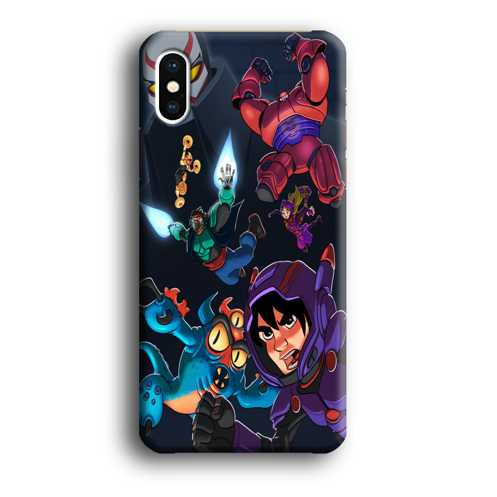 Big 6 Hero Battle Moment iPhone X Case