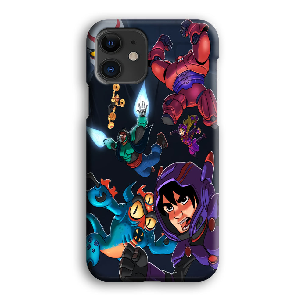 Big 6 Hero Battle Moment iPhone 12 Case