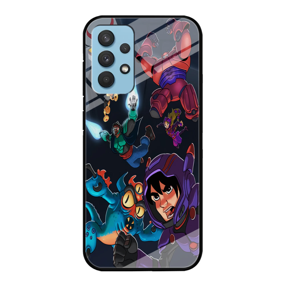 Big 6 Hero Battle Moment Samsung Galaxy A32 Case