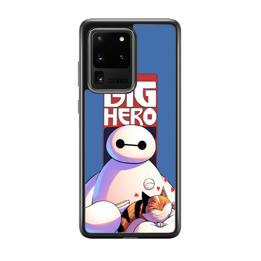 Big 6 Hero Baymax And Cat Samsung Galaxy S20 Ultra Case