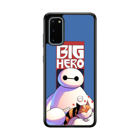 Big 6 Hero Baymax And Cat Samsung Galaxy S20 Case