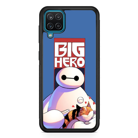 Big 6 Hero Baymax And Cat Samsung Galaxy A12 Case