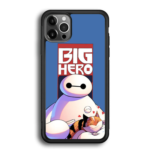 Big 6 Hero Baymax And Cat iPhone 12 Pro Case