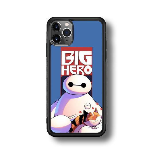 Big 6 Hero Baymax And Cat iPhone 11 Pro Max Case