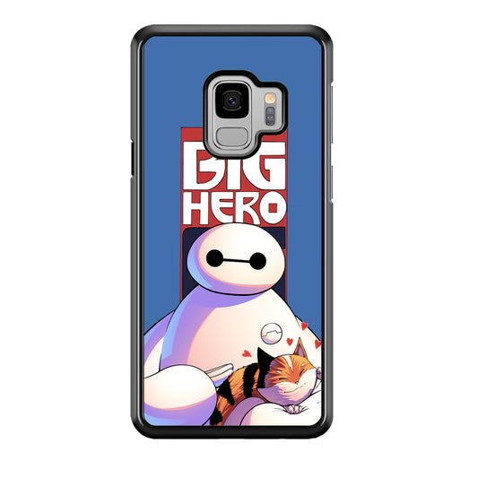 Big 6 Hero Baymax And Cat Samsung Galaxy S9 Case
