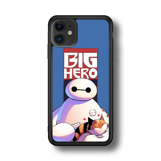 Big 6 Hero Baymax And Cat iPhone 11 Case