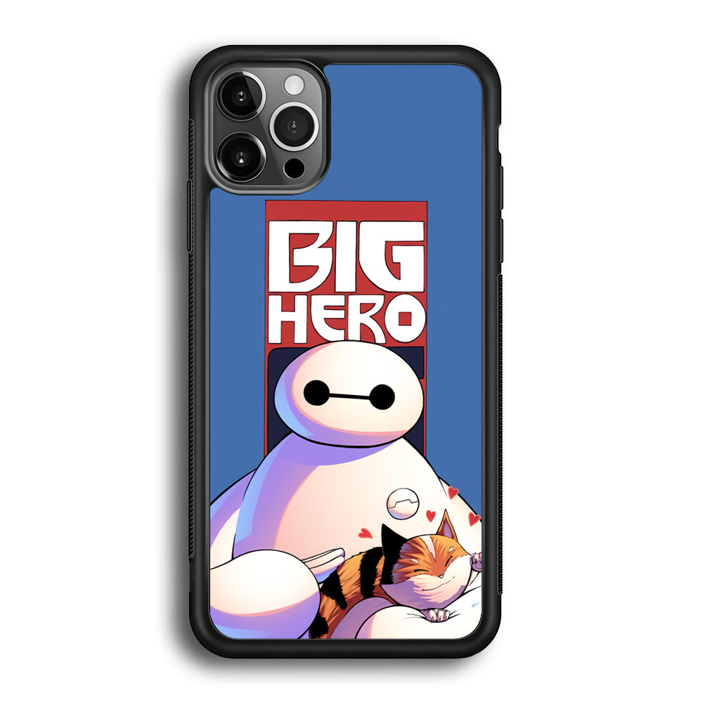 Big 6 Hero Baymax And Cat iPhone 12 Pro Max Case