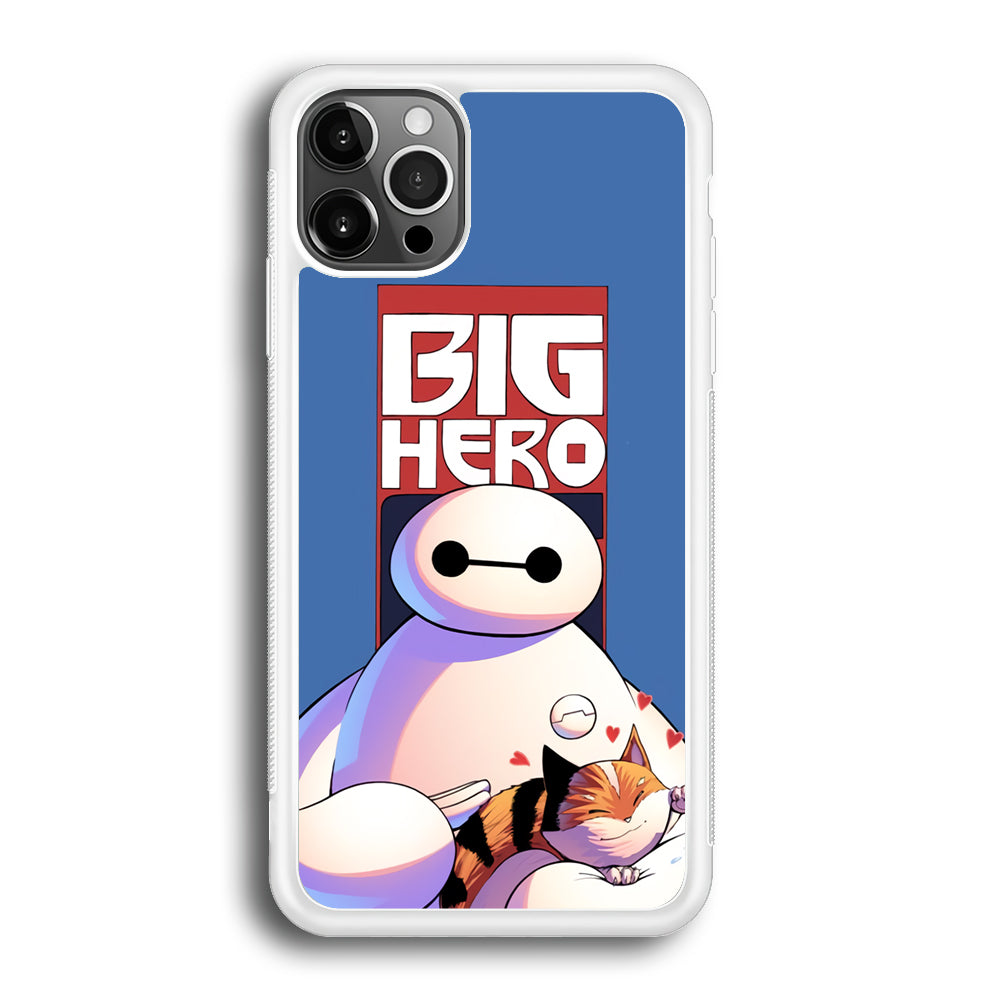 Big 6 Hero Baymax And Cat iPhone 12 Pro Max Case